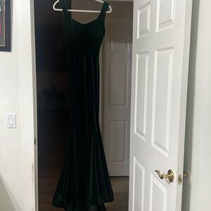 Jessica Angel Long Velour Dress